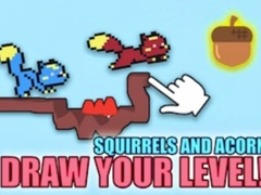 Гульня Squirrels and Acorn