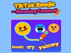 Гульня TikTok Emojis - Meaning Connect