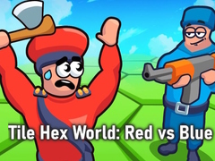 Гульня Tile Hex World: Red vs Blue