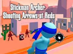 Гульня Stickman Archer: Shooting Arrows at Reds