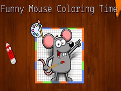 Гульня Funny Mouse Coloring Time