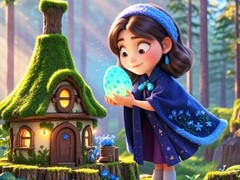 Гульня Find The Differences: Little Witch