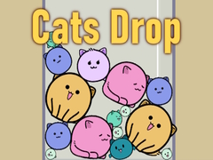 Гульня Cats Drop