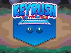 Гульня Key Rush - Typing Saga