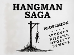 Гульня Hangman Saga