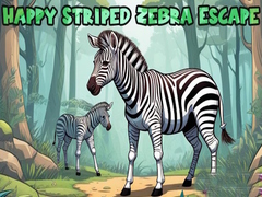 Гульня Happy Striped Zebra Escape 