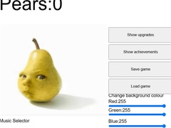 Гульня Baby Pear Clicker 2