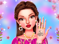 Гульня Celebrity Spring Manicure Design