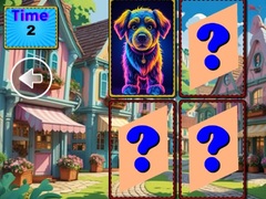 Гульня Funny Animals Memory Game
