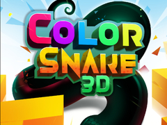Гульня Color Snake 3D