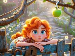 Гульня Find The Differences: Green Apple
