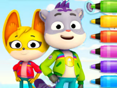 Гульня Coloring Book: Creature Cases