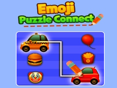 Гульня Emoji Puzzle Connect