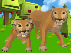 Гульня Cougar Simulator: Big Cats