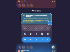 Гульня Letter Clash