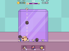 Гульня Capy Merge: Animal Drop Puzzle