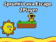 Гульня Sprunki Lava Escape 2Player