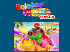 Гульня Rainbow Ice Cream Maker