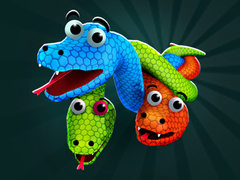 Гульня Tangled Snakes