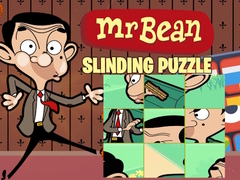 Гульня Mr Bean Sliding Puzzle