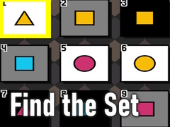 Гульня Find the Set
