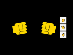 Гульня Rock Paper Scissors Challenge