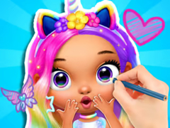 Гульня Coloring Book: Fashion Barbie Princess