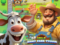 Гульня Idle Dairy Farm Tycoon