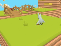Гульня Bunny Coin Hop