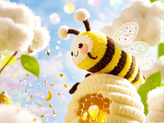 Гульня Find The Differences: Little Bee's Adventure