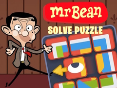 Гульня Mr Bean Solve Puzzle