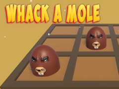 Гульня Whack A Mole 