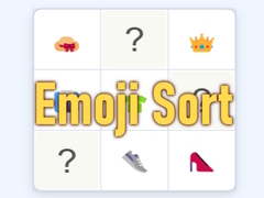 Гульня Emoji Sort