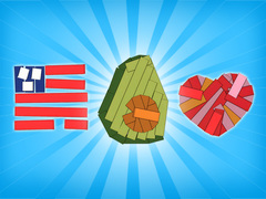 Гульня Sticker Jam Peel Off & Match