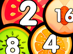 Гульня Merge Balls Shooter 2048 Connect Fruits