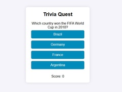 Гульня Trivia Quest
