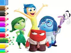 Гульня Coloring Book: Inside Out