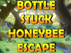 Гульня Bottle Stuck Honeybee Escape
