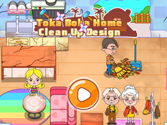 Гульня Toka Boka Home Clean Up Design