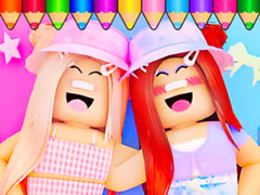 Гульня Coloring Book: Roblox Bestie