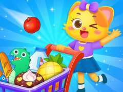 Гульня Supermarket Shopping For Kids
