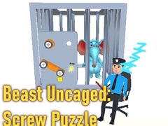 Гульня Beast Uncaged: Screw Puzzle