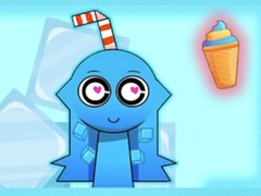 Гульня Sprunki Ice Mod  Aqua