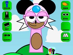 Гульня Sprunki Character Maker OC