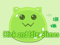 Гульня Click and Idle: Slimes