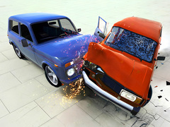 Гульня Car Crash Test