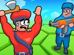 Гульня Tile Hex World: Red vs Blue