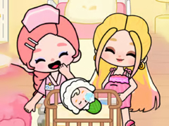 Гульня Jigsaw Puzzle: Aha World Newborn & Pregnant