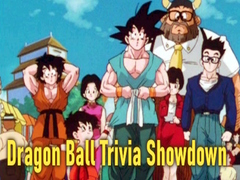 Гульня Dragon Ball Trivia Showdown