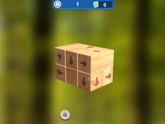 Гульня Tap 3D Wood Block Away
